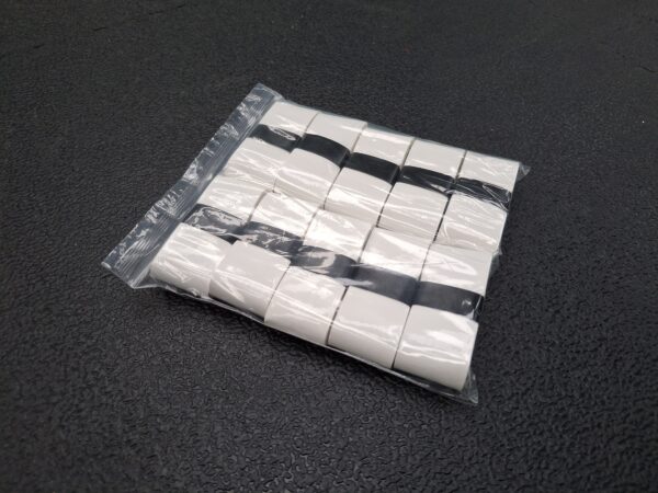 10x White Overgrips